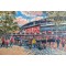 Emirates Stadium 'Going to the Match' Fine Art Print - Arsenal FC